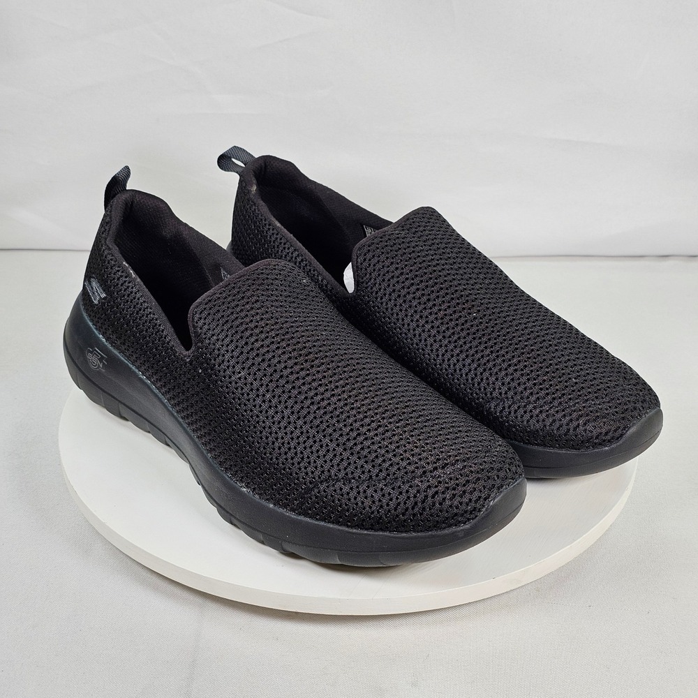 Skechers‎ GoWalk Joy Womens Black Mesh Slip On Walking Shoes 
Size 10